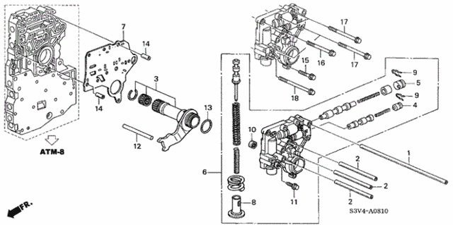AT Regulator ('01-'02) for 2001 Acura MDX #0