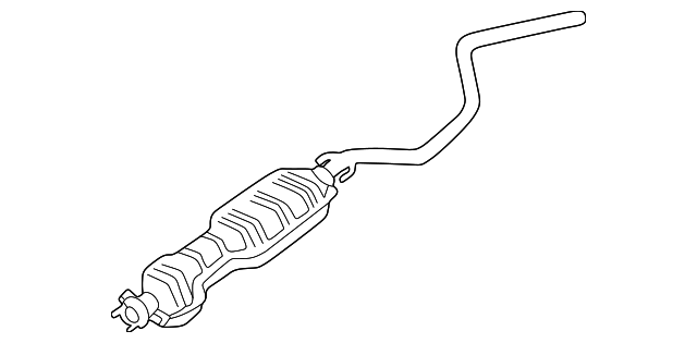 5322722 Деталь FRONT MUFFLER