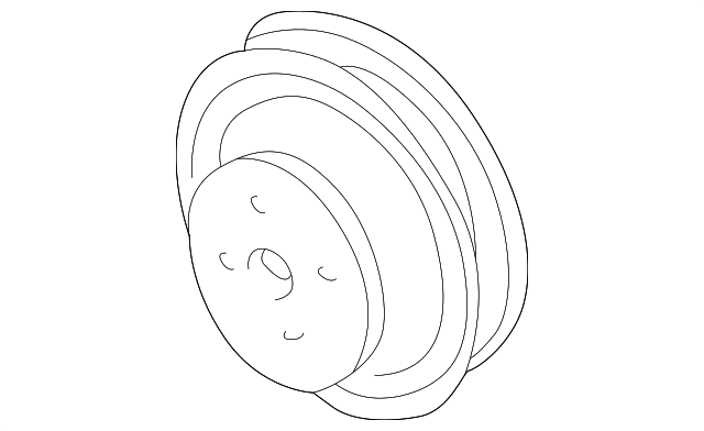 F87Z-8509-AB Деталь PULLEY