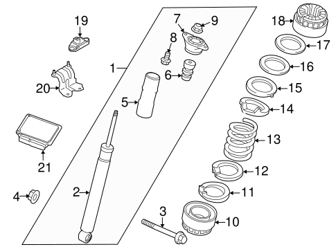 Panamera SHOCKS & COMPONENTS