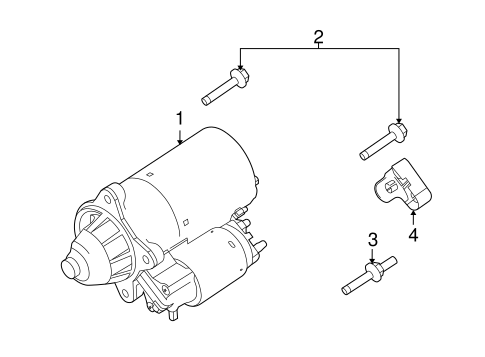 Starter for 2009 Ford E-150 #0