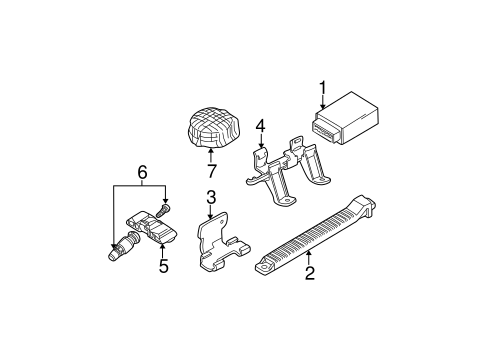 Electrical Components for 2000 BMW X5 #0