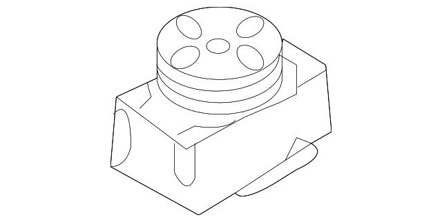 YUB101030PUY LUMBAR ADJUSTER, LEFT
