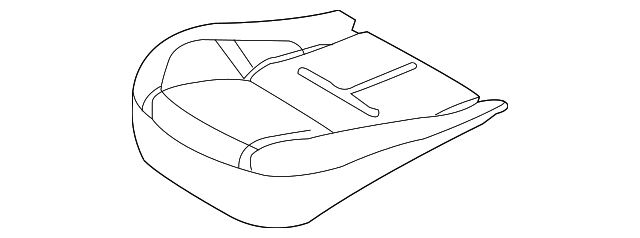 FGB500100 SEAT CUSHION PAD, LEFT