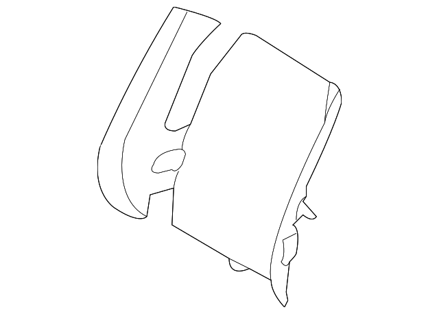 HGK500130 SEAT BACK HEATER, LEFT