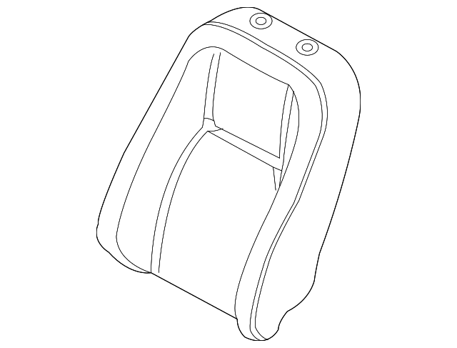 HGA500520 SEAT BACK PAD, RIGHT
