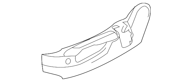 LR020982 SIDE TRIM PANEL, RIGHT