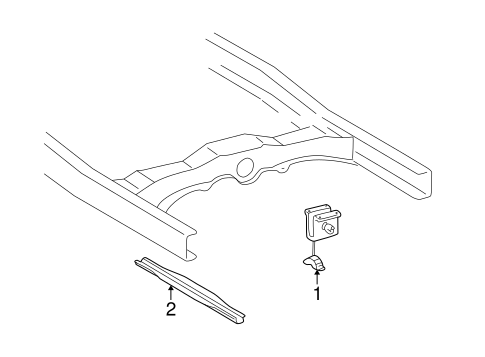 BODY/CARRIER & COMPONENTS for 1998 Toyota Tacoma #1