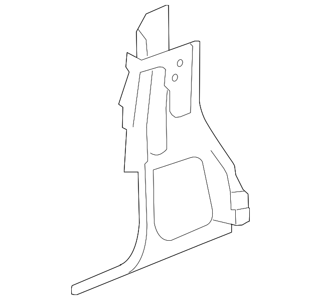 15863785 Деталь LOCK PILLAR, LEFT