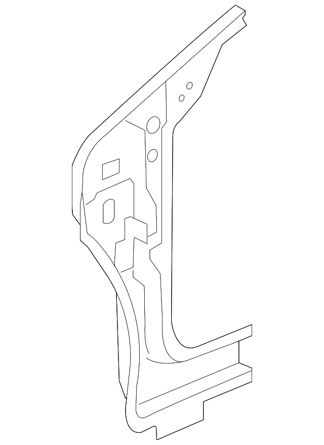 15858767 Деталь HINGE PLR REINF, LEFT