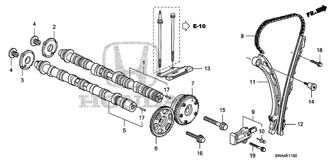 Actuator Assembly, Vtc (46T) Actuator Assembly, Vtc (46T)