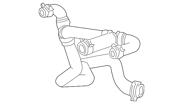 C2C18161 UPR RETURN HOSE