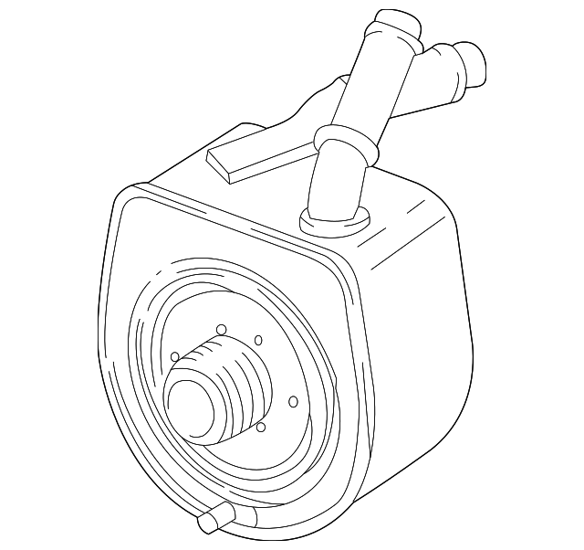 AJ81760 Деталь OIL COOLER