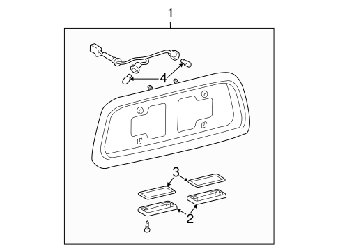 ELECTRICAL/BULBS - CHASSIS for 2003 Toyota Sequoia #6