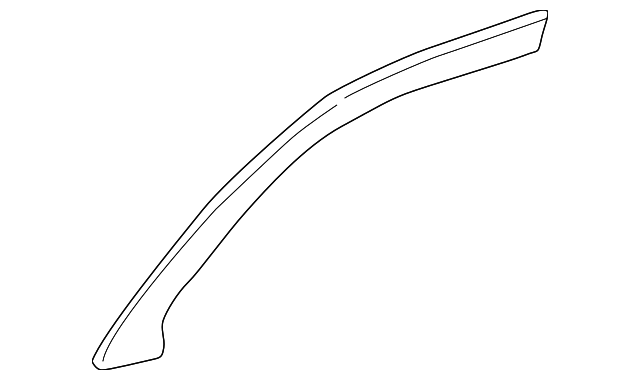 F8VZ-5420846-AA Деталь WINDOW MOLDING, RIGHT