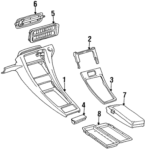 928 FRONT CONSOLE
