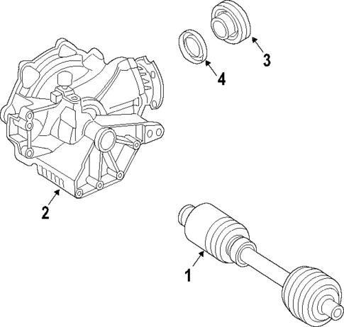 Axle Shafts & Joints for 2006 Mercedes-Benz E 350 #0