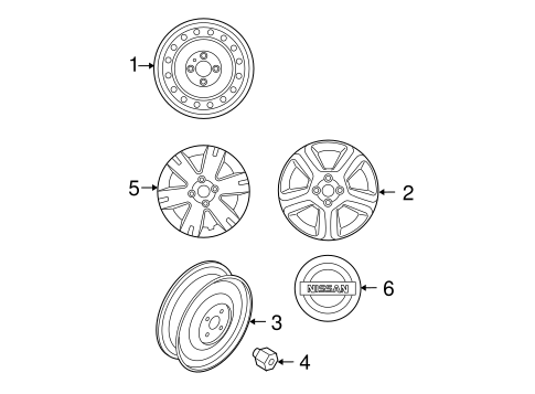 Front Suspension/Covers & Trim for 2011 Nissan Altima #1