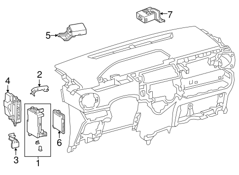 ELECTRICAL/ELECTRICAL COMPONENTS for 2014 Toyota Prius C #2