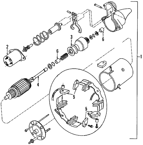 Starter for 1991 Pontiac Grand Prix #0