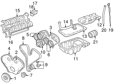9-5 ENGINE PARTS