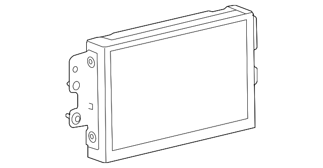 8A8Z10E899A Деталь DISPLAY UNIT