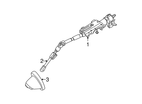 Focus STEERING COLUMN ASSEMBLY