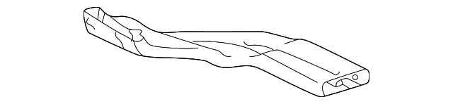 88970534 Деталь LOWER AIR DUCT, RIGHT