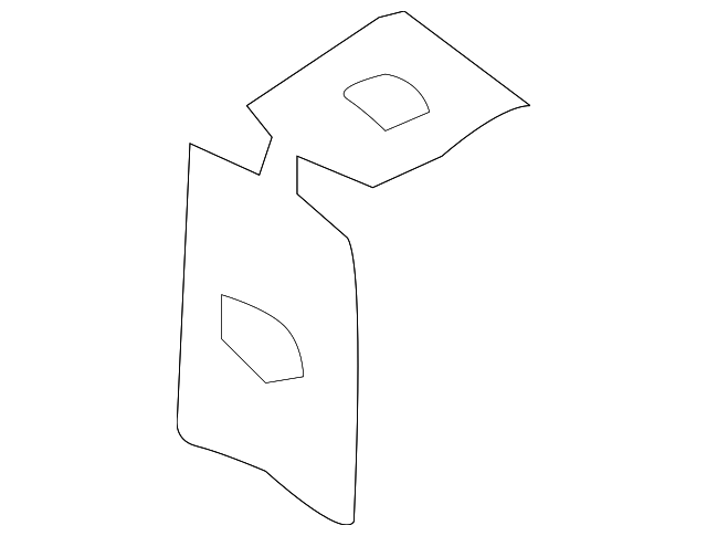 955-542-421-00 Деталь WINDOW REGULATOR BRACKET, LEFT