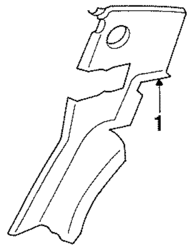 New Yorker INTERIOR TRIM - QUARTER PANELS
