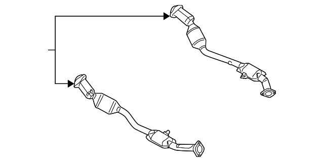 92066695 Деталь CONVERTER & PIPE, RIGHT