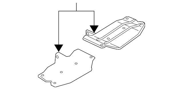 92122338 Деталь HEAT SHIELD, LEFT