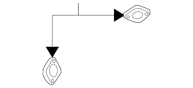 92033230 Деталь CONVERTER & PIPE GASKET, LEFT