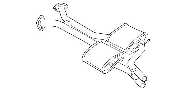 92066696 Деталь MUFFLER & PIPE