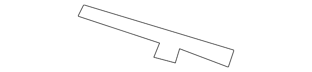 22836187 Деталь ROCKER REINF BAFFLE, LEFT