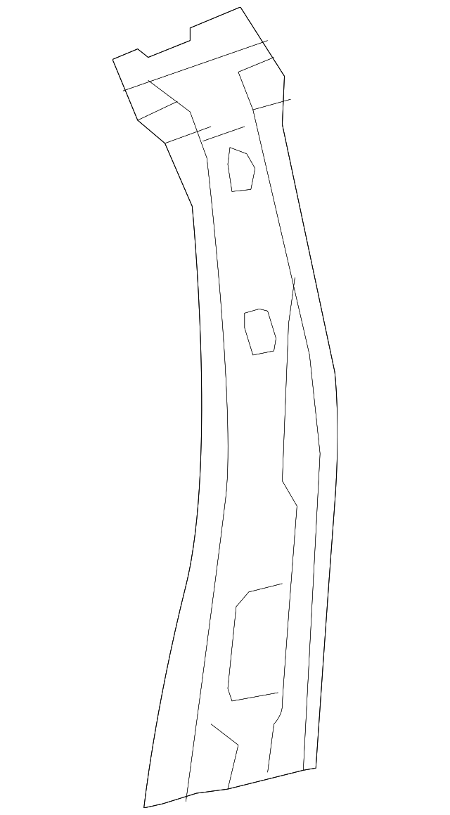 22802255 Деталь INNER CENTER PLR, LEFT