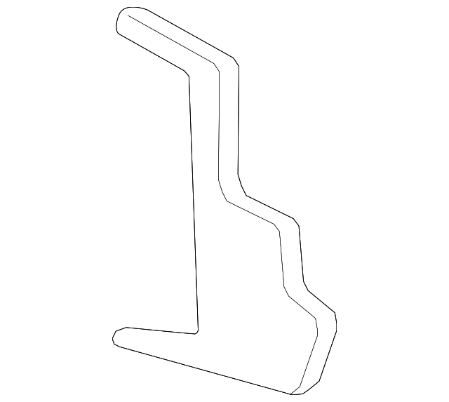 20913828 Деталь INNER ROCKER INSULATOR, RIGHT