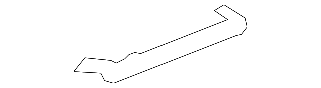 22760385 Деталь CENTER PLR REINF BAFFLE, RIGHT