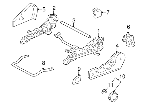 BODY/TRACKS & COMPONENTS for 2000 Toyota Celica #2
