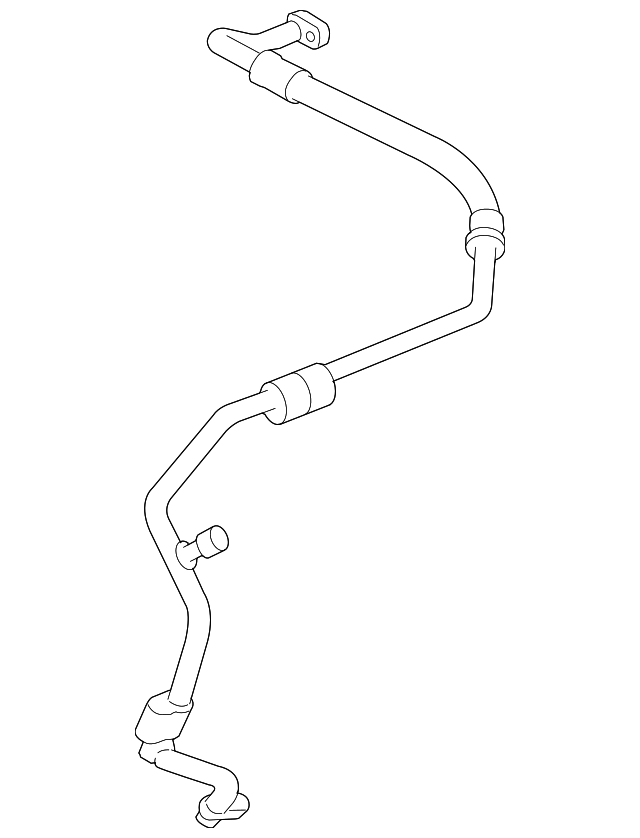 JUE500872 Деталь EVAPORATOR TUBE