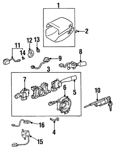 FUEL SYSTEM/CRUISE CONTROL for 1998 Toyota Avalon #1