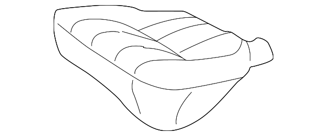 HLF105220LNF Деталь SEAT CUSHION, LEFT