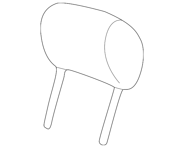 AWR3178LNF Деталь HEADREST, LEFT