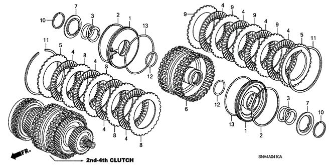 Plate, Clutch End (9) (2.9MM) Plate, Clutch End (9) (2.9MM)