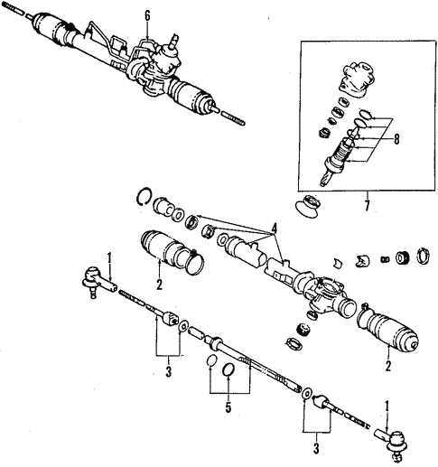 P/S Pump & Hoses for 1986 Toyota Celica #0
