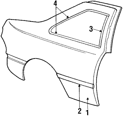 Topaz QUARTER PANEL 2
