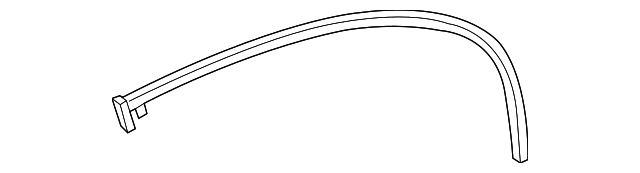 15139466 Деталь UPPER W'STRIP, RIGHT