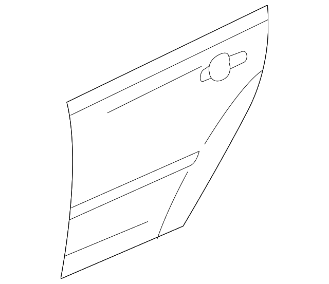 15147844 Деталь OUTER PANEL, RIGHT