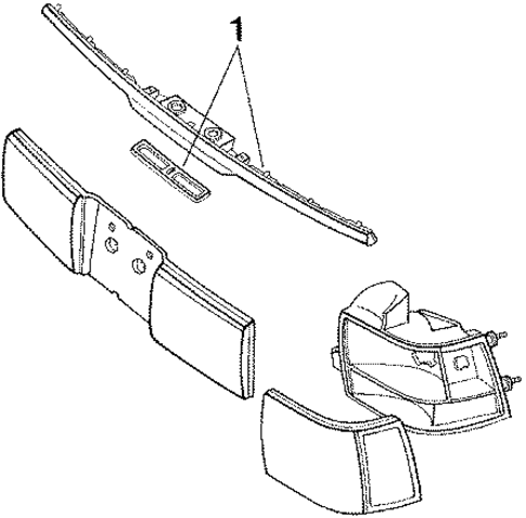 Continental LICENSE LAMPS