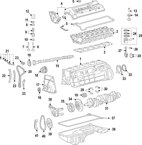 Oil Pan for 1995 Mercedes-Benz E 320 #0